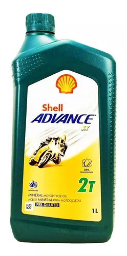 Aceite de motor de motocicleta 2T Shell Advance SX Aceite de motor 2T