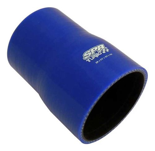 Mangueira Mangote Silicone Redução Reto 2¾x2½ Pol. Azul Spa