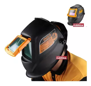 Casco Careta Para Soldar Fotosensible Automatico Ingco