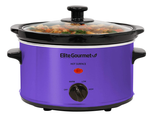 Elite Gourmet Mst-275xp# Óvalo Eléctrico Oval Slow Cooker, T