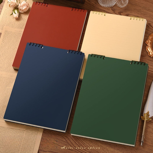 4 Pcs Libreta De Notas A5 Cuadernos 240 Hojas Raya Ejecutivo