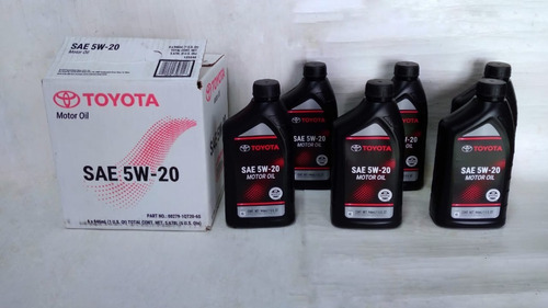 Aceite Semi Sintetico Toyota 5w-20