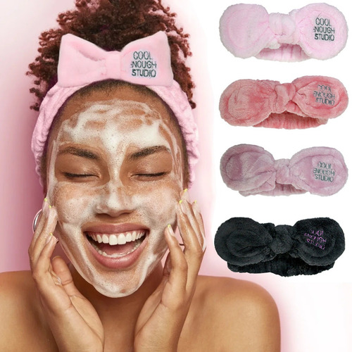 Imagem 1 de 4 de Faixa Laço Maquiagem Makeup Toalha Tiara Cabelo Rosto Limpo