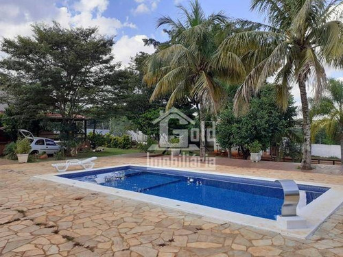 Chácara Com 3.000m² Com Casa De 3 Dormitórios, Infraestrutura De Lazer Completa Em Araçoiaba Da Serra-sp Por R$ 800.000,00 - Ch0046