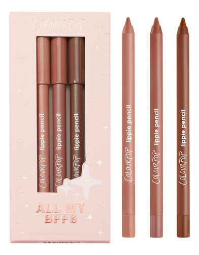 Lápiz Labial Colourpop All My Bffs Trio (3 Unidades)