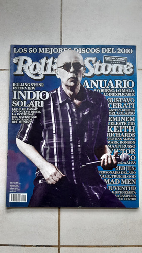 Revistas Rolling Stone Indio Solari (Usado)