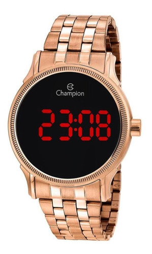 Relógio Feminino Champion Digital Ch40204z - Rosê