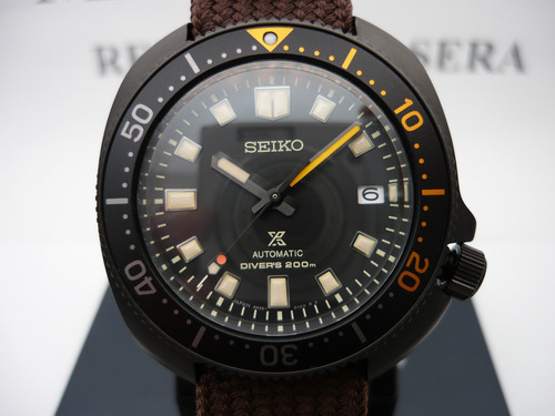 Seiko Prospex The Black Series Edicion Limitada Spb257j1 Marrón Negro Marrón