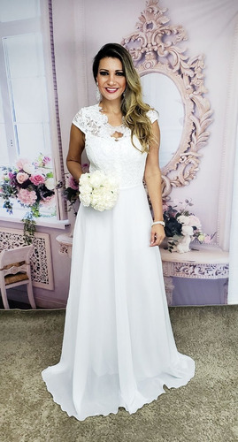 vestido de noiva para cerimonia civil
