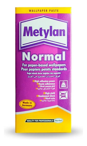 Pegamento Adhesivo Para Papel Mural Metylan 125gr