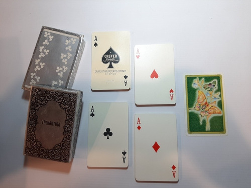 Imagen 1 de 6 de Poker Cartas Enchanting Estuche Ro 1343
