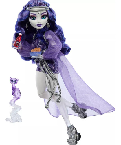 Boneca Monster High -spectra Vondergeist Com Furão De Pet