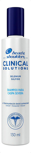 Shampoo Head & Shoulders Clinical Solutions Caspa Severa en botella de 130mL por 1 unidad