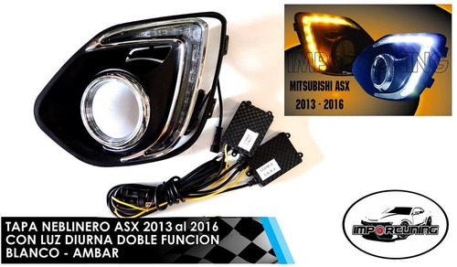 Mitsubishi Asx 2013 - 2016 Luz Diurna Led En Los Neblineros