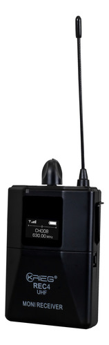 Krieg Tr-40 + Rec-4 Monitor Personal Inalámbrico In Ears