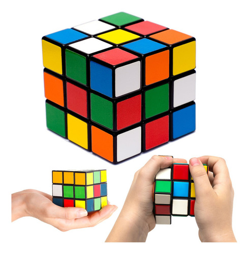 Cubo Mágico Cubo Mágico Classico Do 9 Peças Vip Classico - Colorido