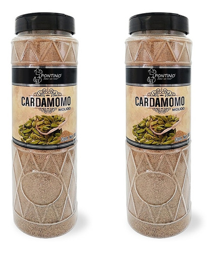 Pontino Cardamomo Molido 505 Gramos 2 Piezas