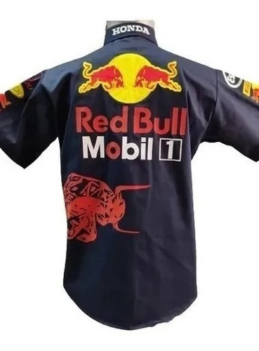 Imagen 2 de 7 de Camisa Escuderia Red Bull Formula 1 Checo Pérez F1