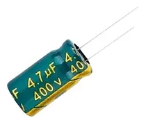 Comprar 10 Condensadores 400v 4.7uf Electroliticos 105° Grados