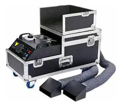 Máquina Efeito Gelo Seco Nuvem Low Fog 3000w Dmx 2 Saídas El