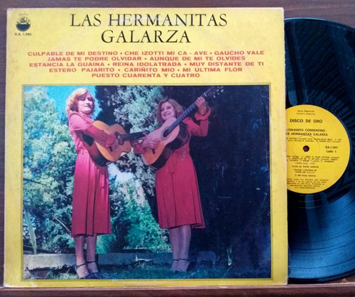 Las Hermanitas Galarza - Lp Promo Año 1982 - Chamame