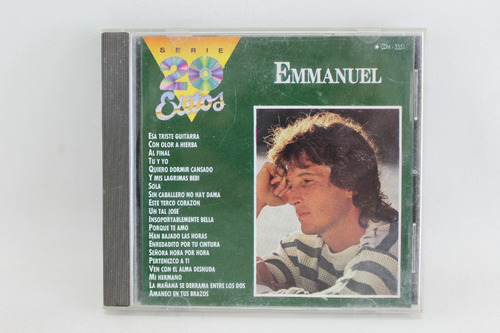 Cd 455  Emmanuel -- La Serie De Los 20 Exitos 