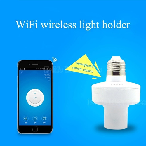 Portalamparas Inteligente Wifi Prende Luces A Toda Distancia