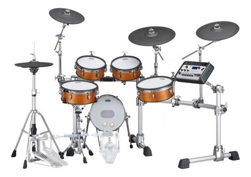 Bateria Eletrônica Yamaha Dtx10k-mrw - Mesh - Real Wood