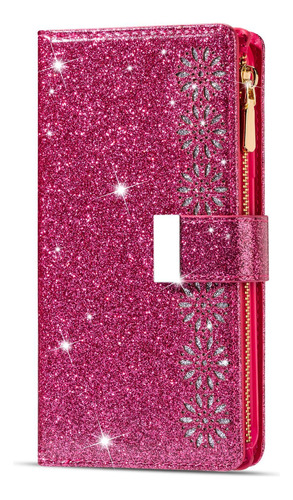 Funda De Piel Para Teléfono Para Samsung S24 Star Zip Wallet