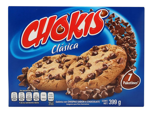 Galletas Chokis Gamesa 399 Grs C/u 5 Pack Ipg