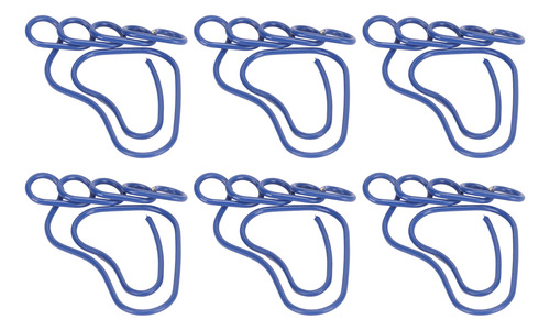 Clips Pequeños Con Forma De Pie, 100 Unidades, Antideslizant