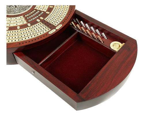 Round 4 Track Continuious Cribbage Board W