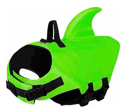 Chaleco Tiburón Para Perro Talla M Verde