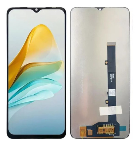 Modulo Para Zte Blade A52 4g Oled Sin Marco Instalamos Negro
