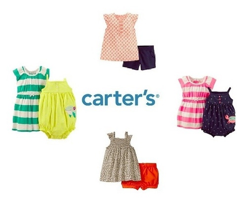 Cj Feminino De 2 Peças Carters * Roupinhas De Bebe