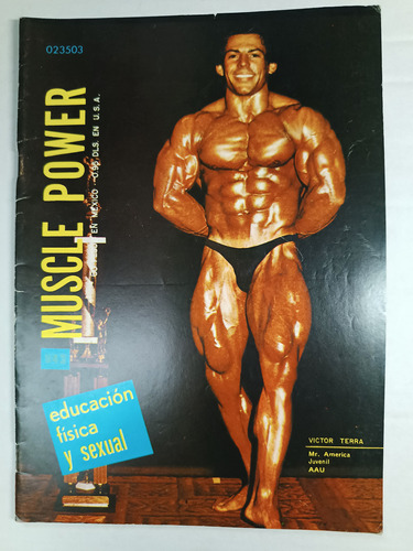 Revista Muscle Power # 543 Victor Terra