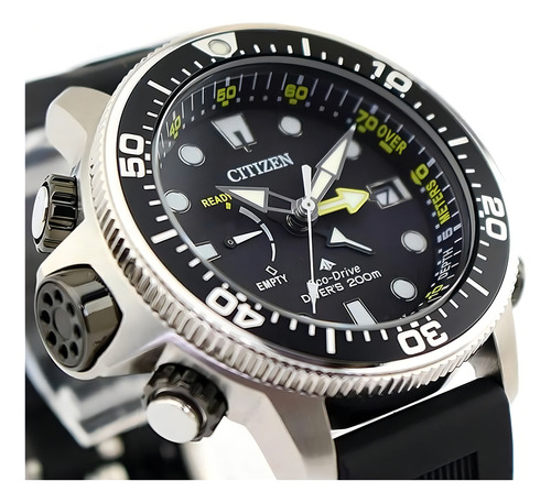 Relógio Citizen Aqualand Promaster Black BN2036-14E TZ31141D Eco Drive