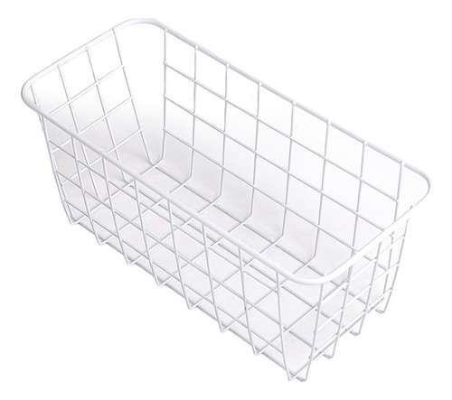 Organizador Canasto Alacena Mesada Cocina Baño Habitacion Color Blanco R