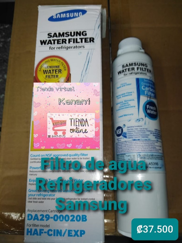 Filtros De Agua Para Refrigeradores Samsung 
