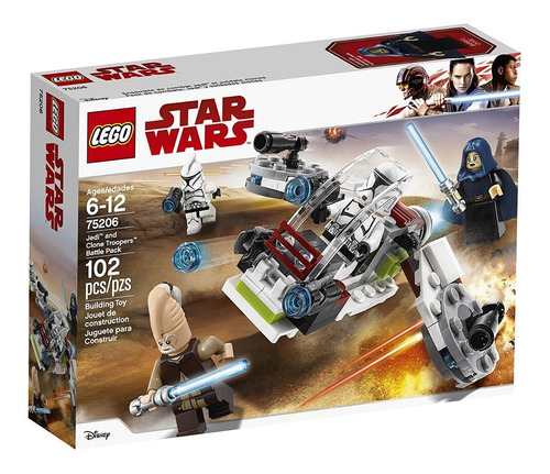 Lego Star Wars Jedi And Clone Troopers Battle Pack 75206