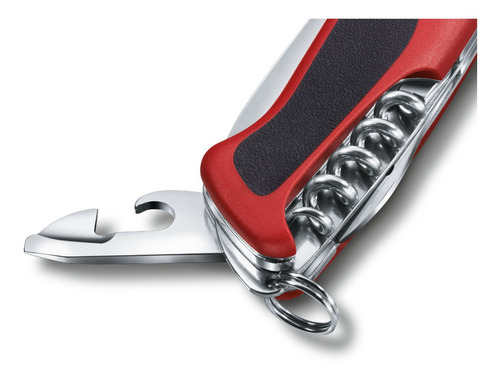 Imagen 3 de 6 de Navaja Ranger Grip 68 11 Funciones Rojo/negro Victorinox