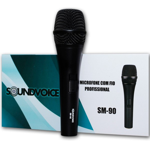 Microfone Com Fio Soundvoice Gb Sm90