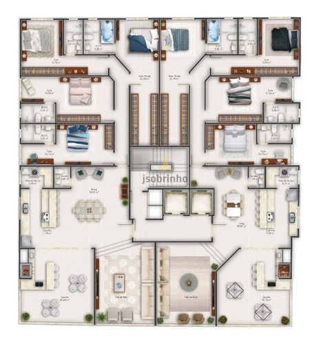 Imagem 14 de 15 de Maison Garden Residence Itapema - 31245