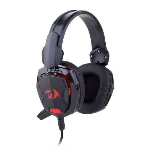 Redragon Audifonos Gamer Glaucus Red Backlight