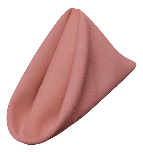 Paquete De 4 Servilletas Lavables 45 X 45 Cm Rosa Polvorient