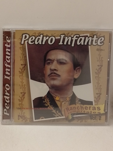 Pedro Infante Rancheras Vol 2 Cd Nuevo 