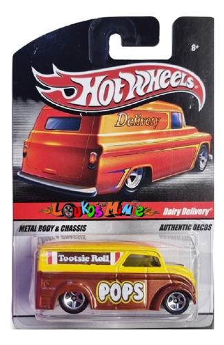 Hot Wheels Dairy Delivery Pops 2009 Sweet Rides Delivery