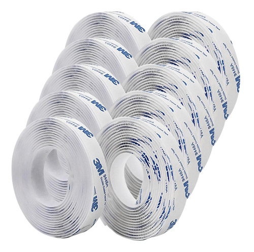 Banda Textil Para Organizar, Mxvpw-005, 5 Pzas, 16mm, 1m, Bl