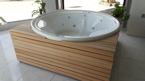 Imagen 5 de 10 de Minipiscina Jacuzzi Circular 180 Acrílico Acrildur
