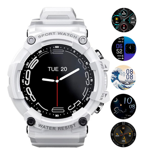 Relógio Inteligente Shock Lokmat Sport Branco